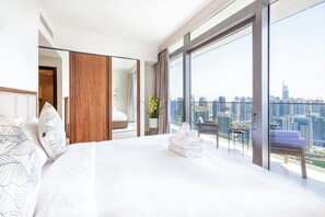 3 soverom, strykejern/-brett, reiseseng for barn og wi-fi