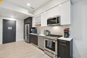 Fridge, microwave, oven, stovetop - Natural Influence | Espadin LoHi (Denver)