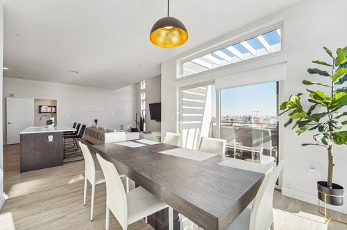 The Penthouse w/ Garage + Panoramic Views | 3BR LoHi Loft | Dog-Friendly