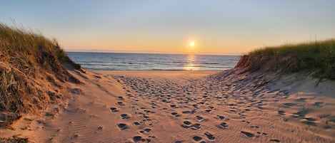 Strand | Ligstoelen aan het strand, strandlakens