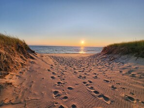 Sun-loungers, beach towels