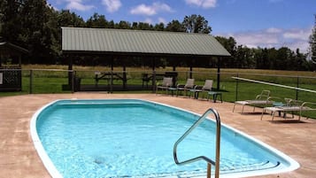 Seasonal outdoor pool