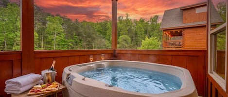 Bain à remous extérieur