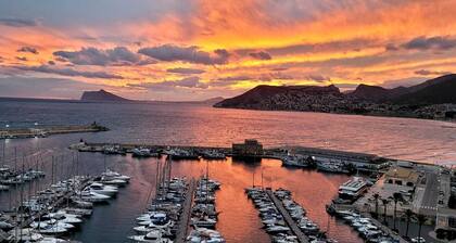 Ifach Marina Frontline Retreat in Calpe Spain 3 bedroom/2.5 bath with ocean view
