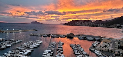 Ifach Marina Frontline Retreat in Calpe Spain 3 bedroom/2.5 bath with ocean view