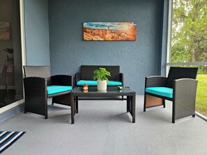 Terrace/patio - Golden Leaf is a property in which you will feel like home. (Lehigh Acres)