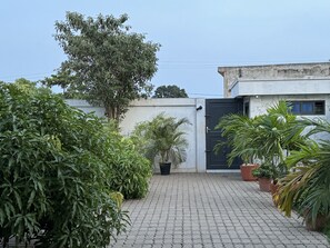 Fassade der Unterkunft