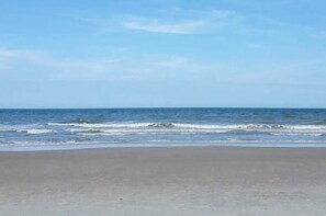 On the beach