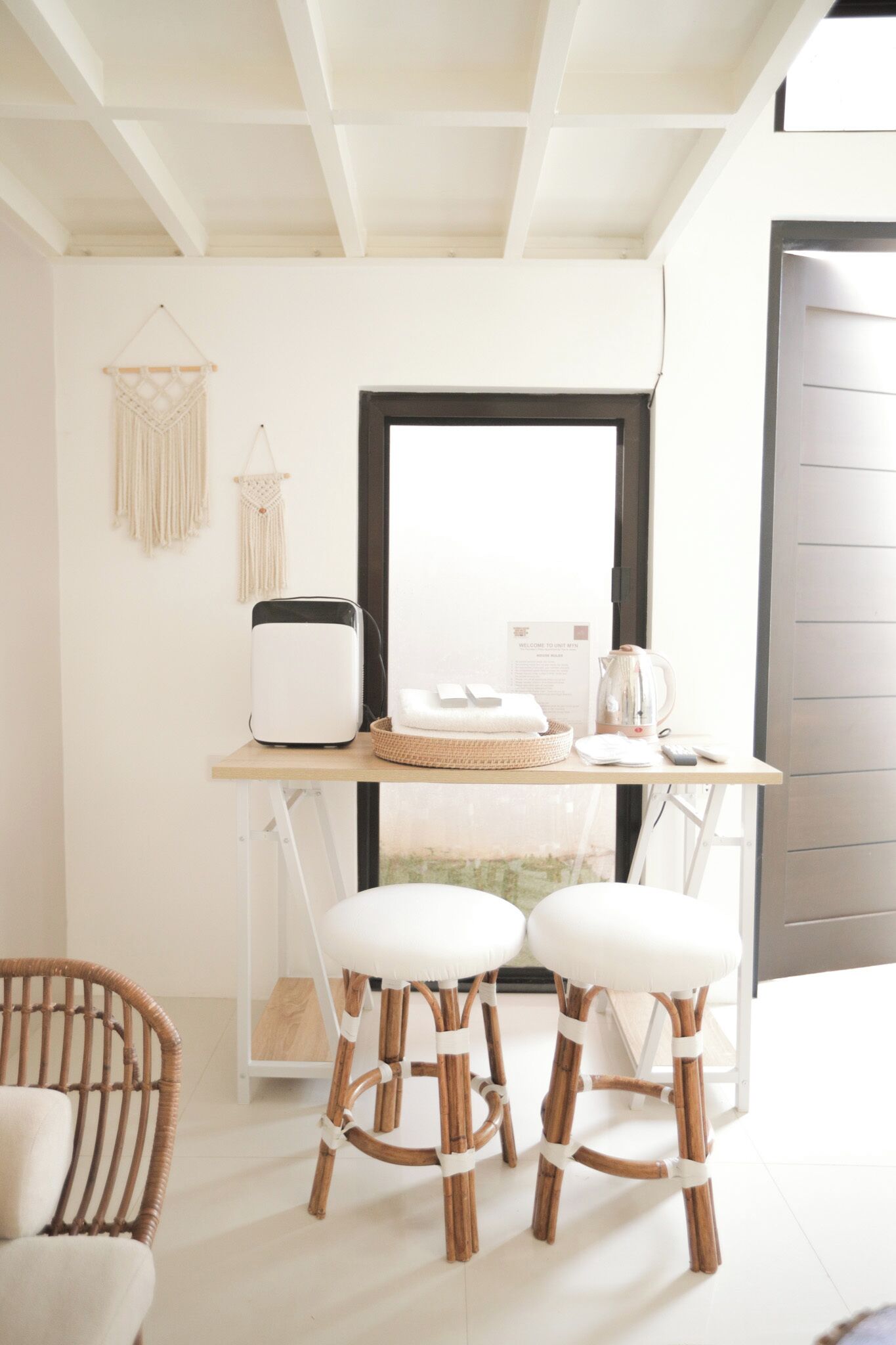 Design-Studio, 2 Queen-Betten | Eigene Küche