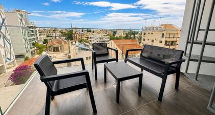 ★ Jay`s Penthouse 2-BR Apt W/ Terrace in Larnaca