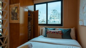 1 間睡房、熨斗/熨衫板、Wi-Fi、床單