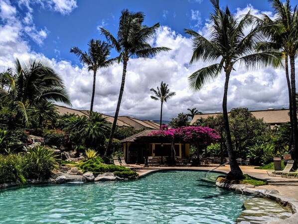 Pool - Maui Kamaole i210 - Ocean View and Whales! (Kihei)