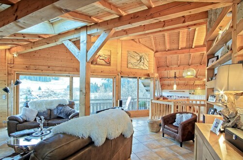 Fabulous Alpine Living Nr. Morzine With Jacuzzi/sauna and Spectacular Views