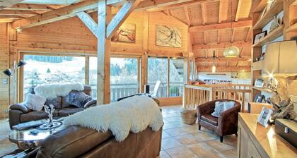 Fabulous Alpine Living Nr. Morzine With Jacuzzi/sauna and Spectacular Views