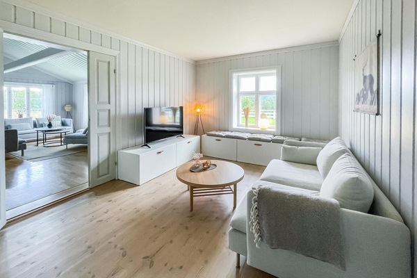 TV connectée, cheminée