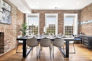 Dining - Luxury 4-BR+Parking | Heart of DC | Steps to Metro (Washington)