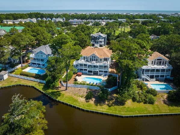 Exterior - Corolla Light Soundfront with Pool, Hot tub & more! (Corolla)