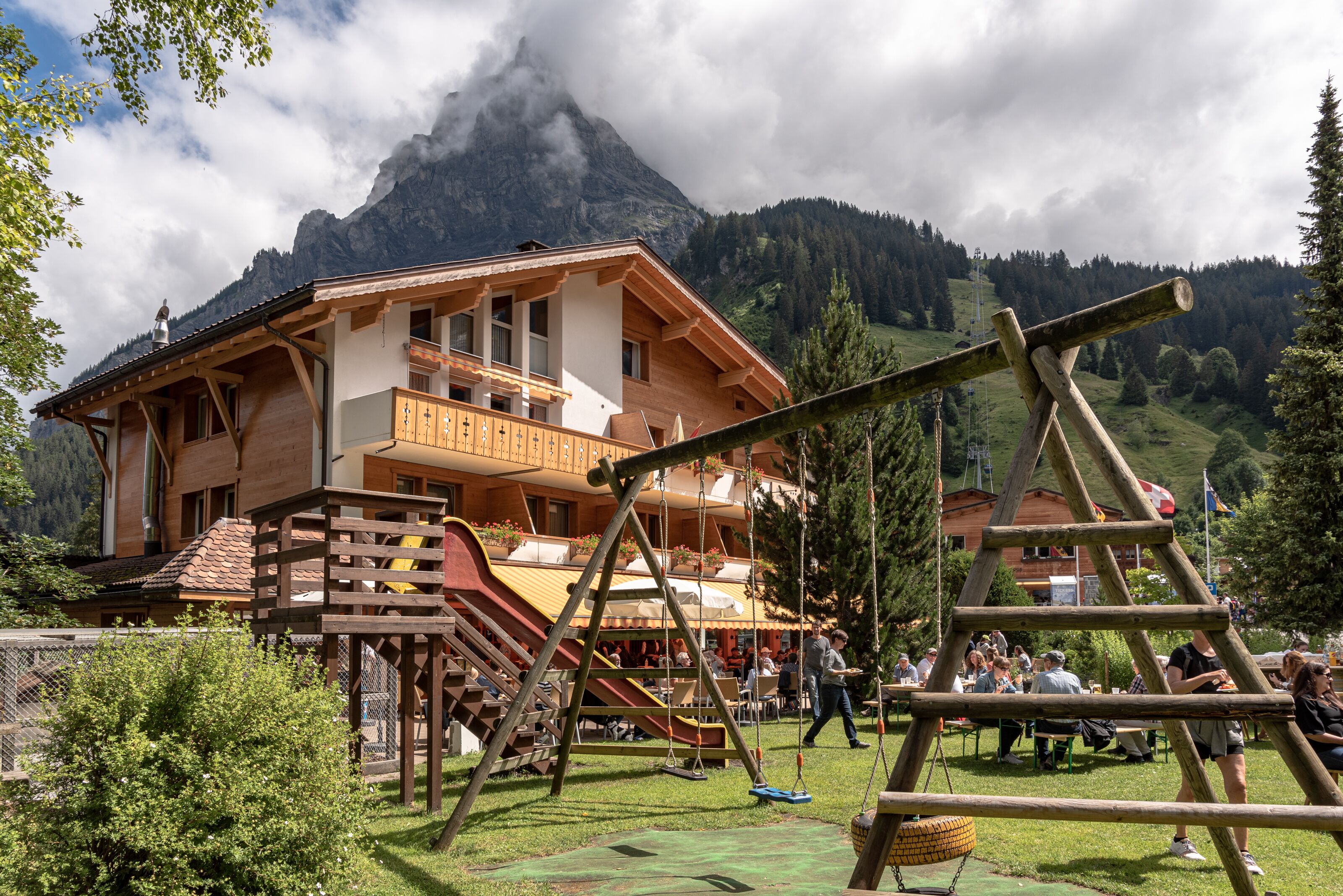 Área de juegos infantiles al aire libre