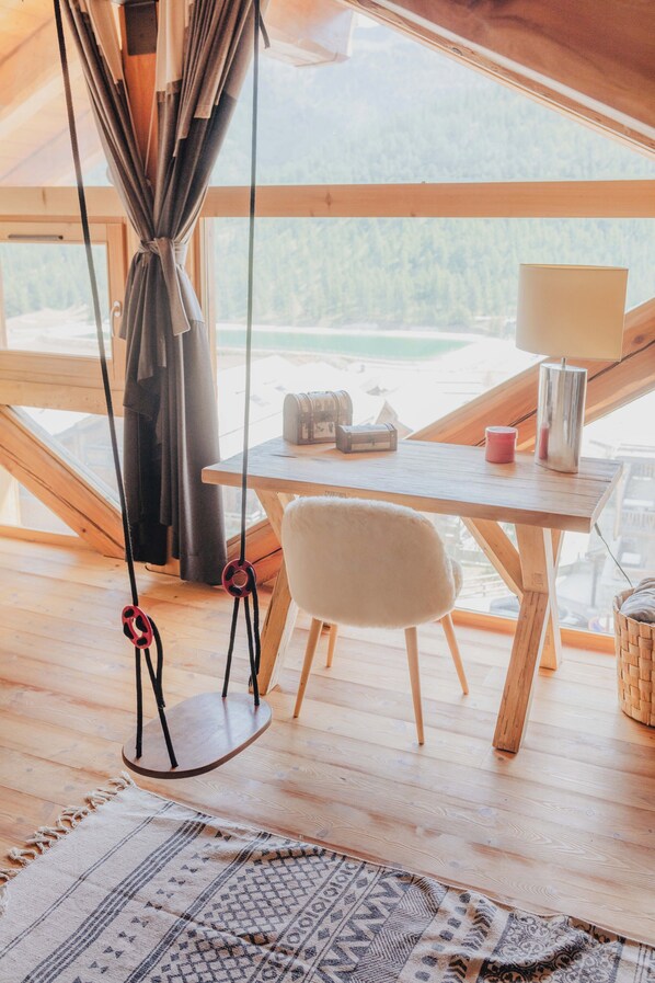 Interior - Apartment in luxury residence, ski-in ski-out and garage (Montgenèvre)