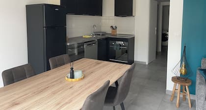 Appartement T3 au RDC dans résidence sécurisé avec terrasse et barbecue