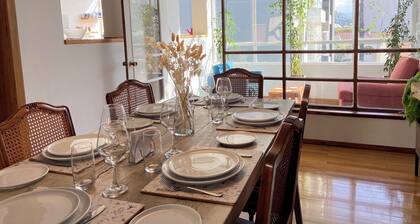 Beautiful apartment with balconies and views
