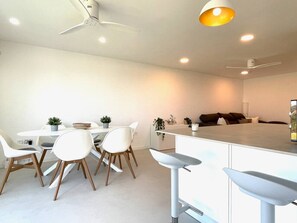 Dining - WHITE DREAM Near the Sea 3bed by Solrentspain (Mijas Costa)