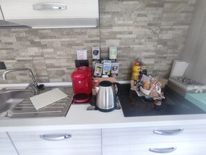 Fridge, oven, stovetop, dishwasher - Holiday apartment Tirano, station and services: the base for Valtellina (Tirano)