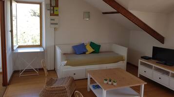 1 chambre, bureau, Wi-Fi, draps fournis