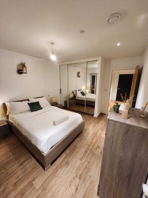 公寓 | 1 多间卧室、熨斗/熨衣板、免费 WiFi、床单