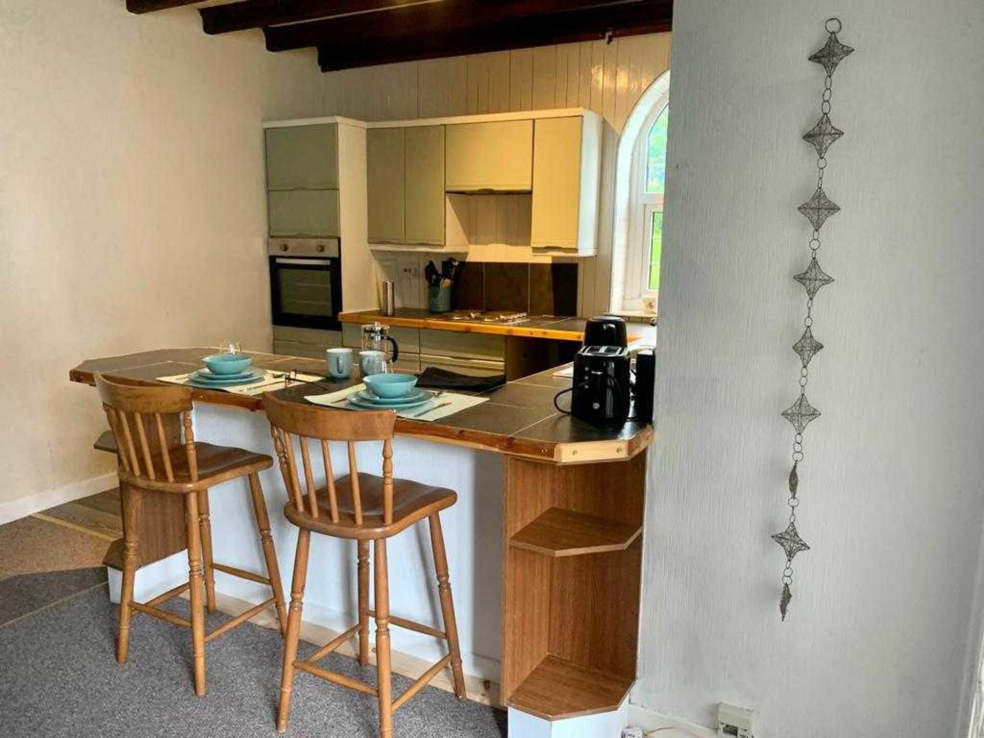 Cottage | Cuisine privée | Réfrigérateur, micro-ondes, four, plaque de cuisson