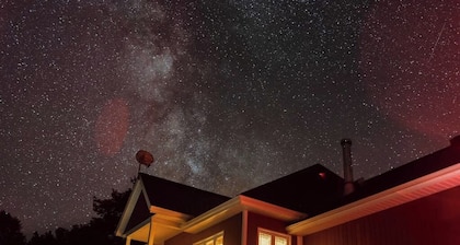 Chalet in a dark sky reserve