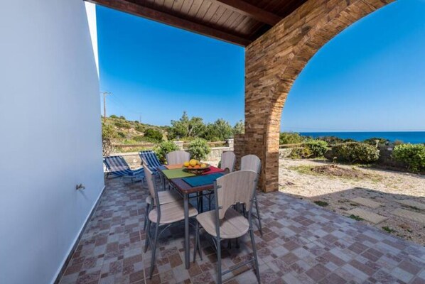 Terrace/patio - VILA KIOTARI FORMER VILA AVRA (Rhodes)