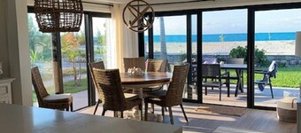 Modern Beachfront Villa! Oceanfront Views w/ Heated Pool in Private Community 