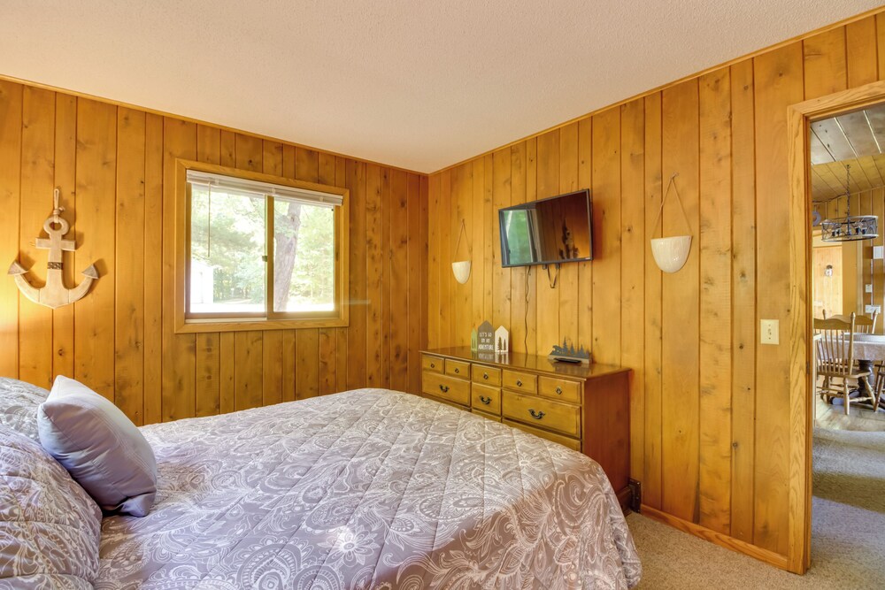 Up North Remer Lake House w/ Dock & Grill! Cass County Vrbo