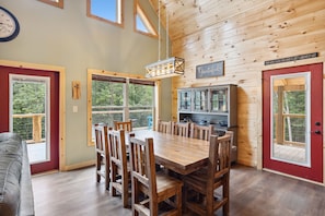 Cabin, 5 Bedrooms | Dining - Hidden Cove Chalet 5 Bedroom Cabin by RedAwning (Sevierville)