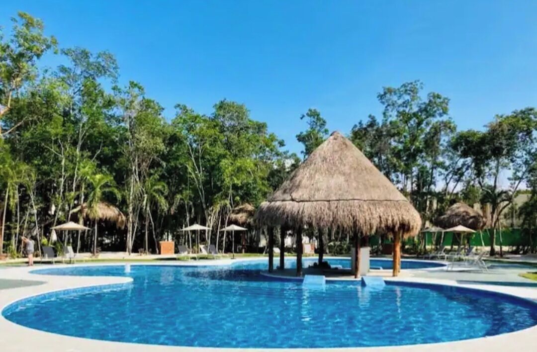 Alberca al aire libre 