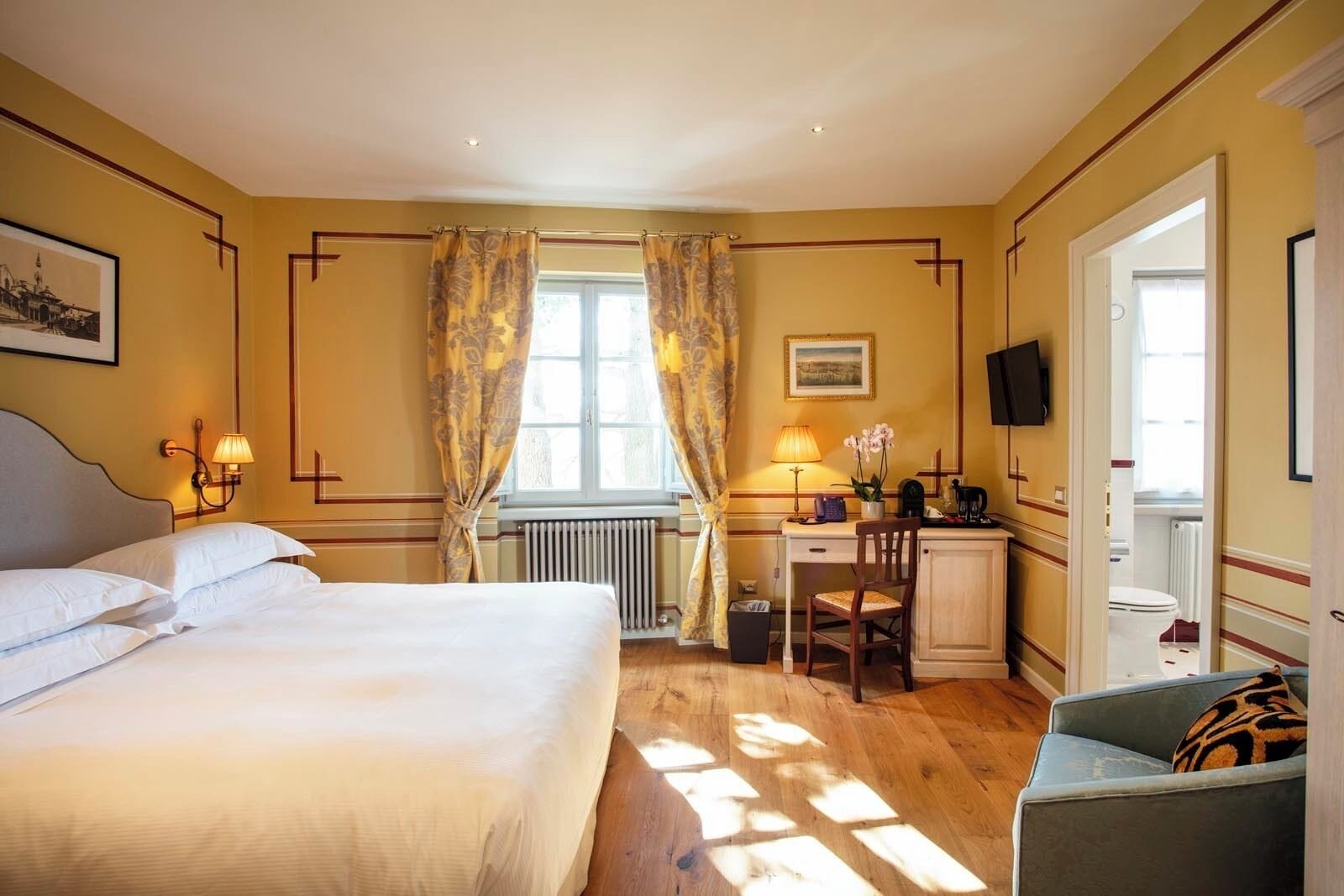 Habitación doble superior | Sábanas de algodón egipcio, ropa de cama de alta calidad y edredón 