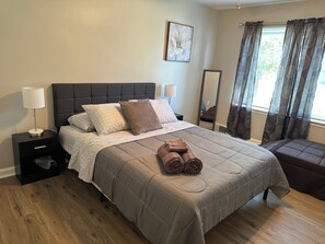 2 dormitorios, tabla de planchar con plancha, wifi gratis y ropa de cama