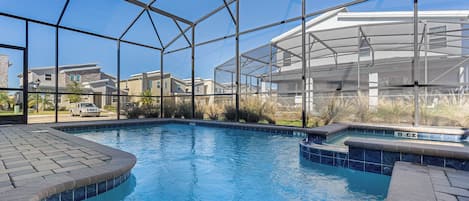 Piscine chauffée