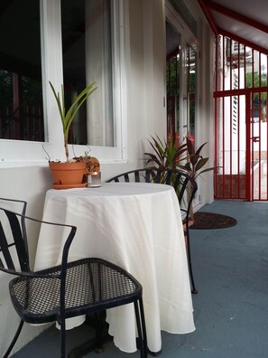Restaurante al aire libre