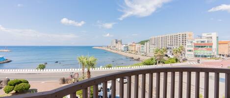 Prémium stúdió, kilátással a tengerre | Terasz/udvar