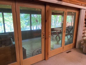 Interior - Private Trillium Lake Log Cabin-Sauna & Nature Escape (Hackensack)