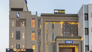 Voorkant van accommodatie