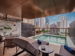 One Bedroom Verandah Pool Suite | Terrace/patio - Nysa Hotel Bangkok Sukhumvit 11 (Bangkok)