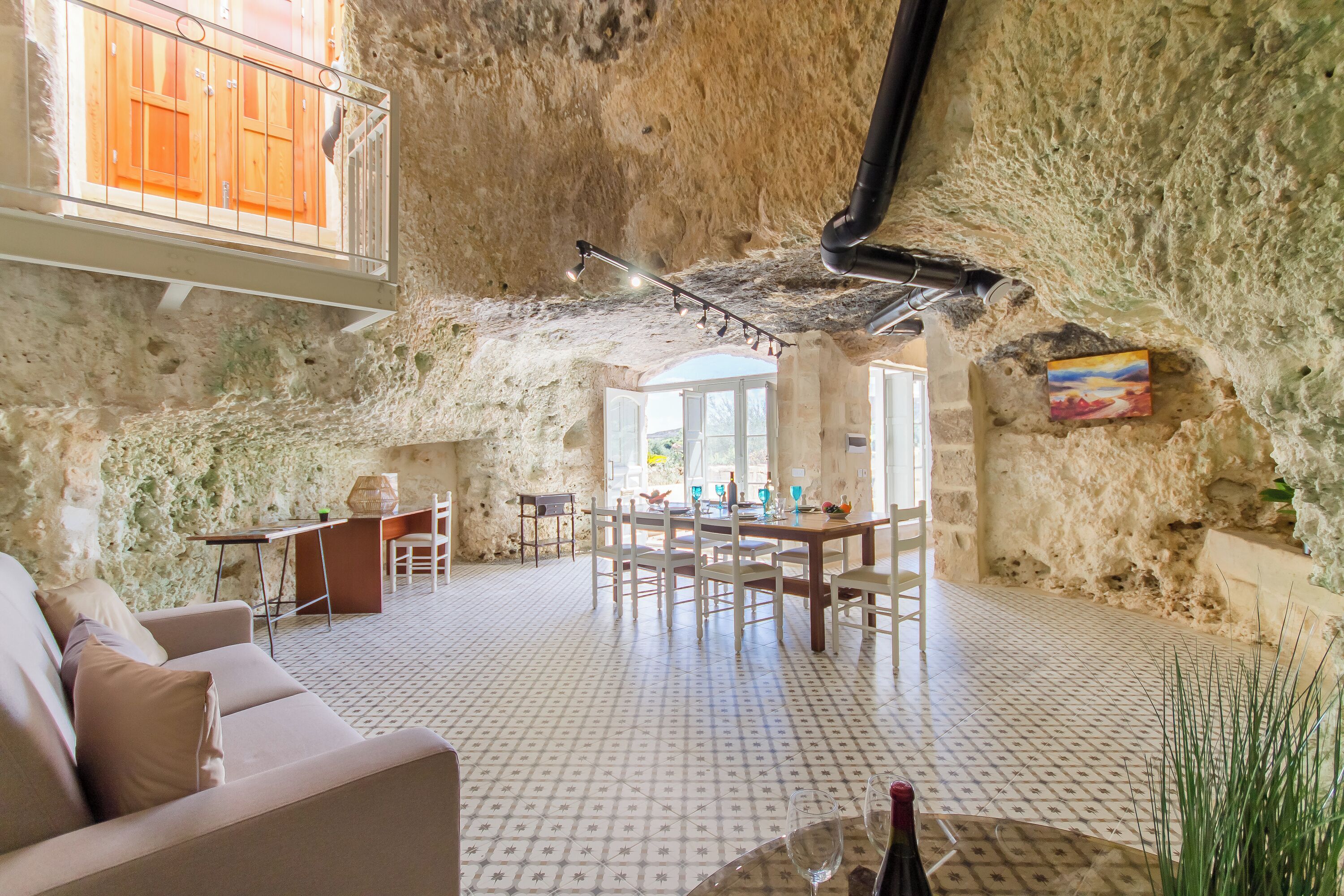 Familienvilla, Mehrere Schlafzimmer, 2 Bäder (Pleasant stone house & jacuzzi St) | Innenbereich