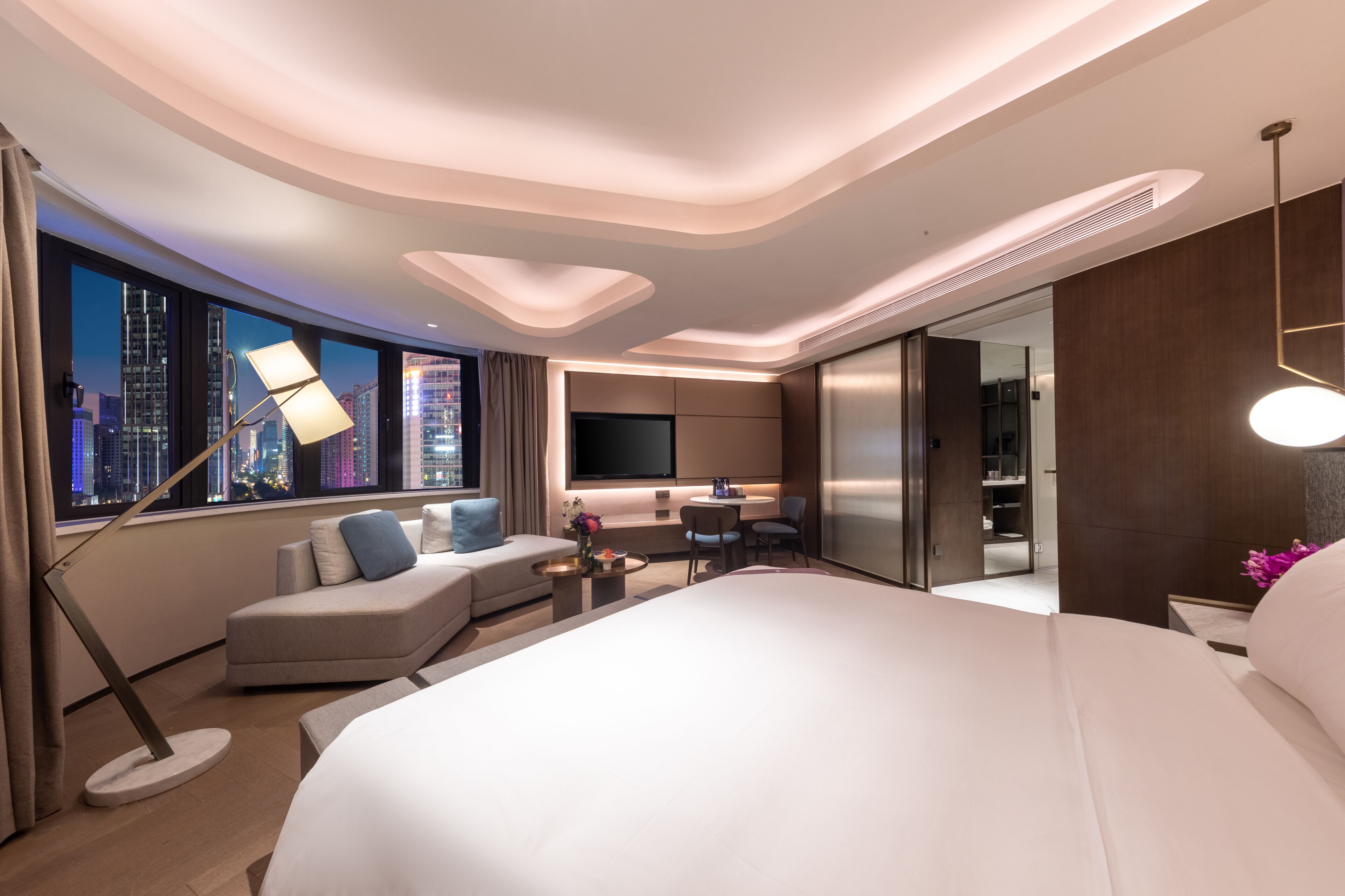 Couette en duvet d'oie, mini-bar avec articles gratuits