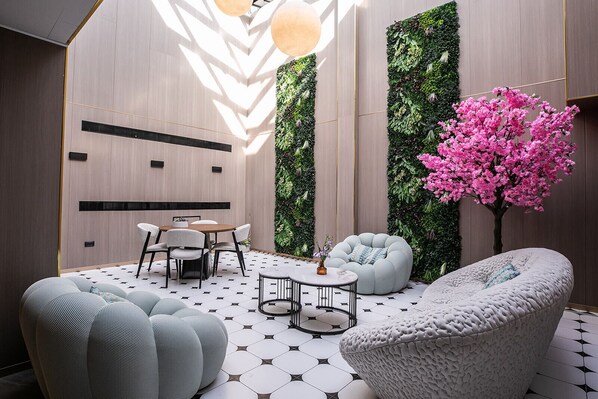 Lobby sitting area