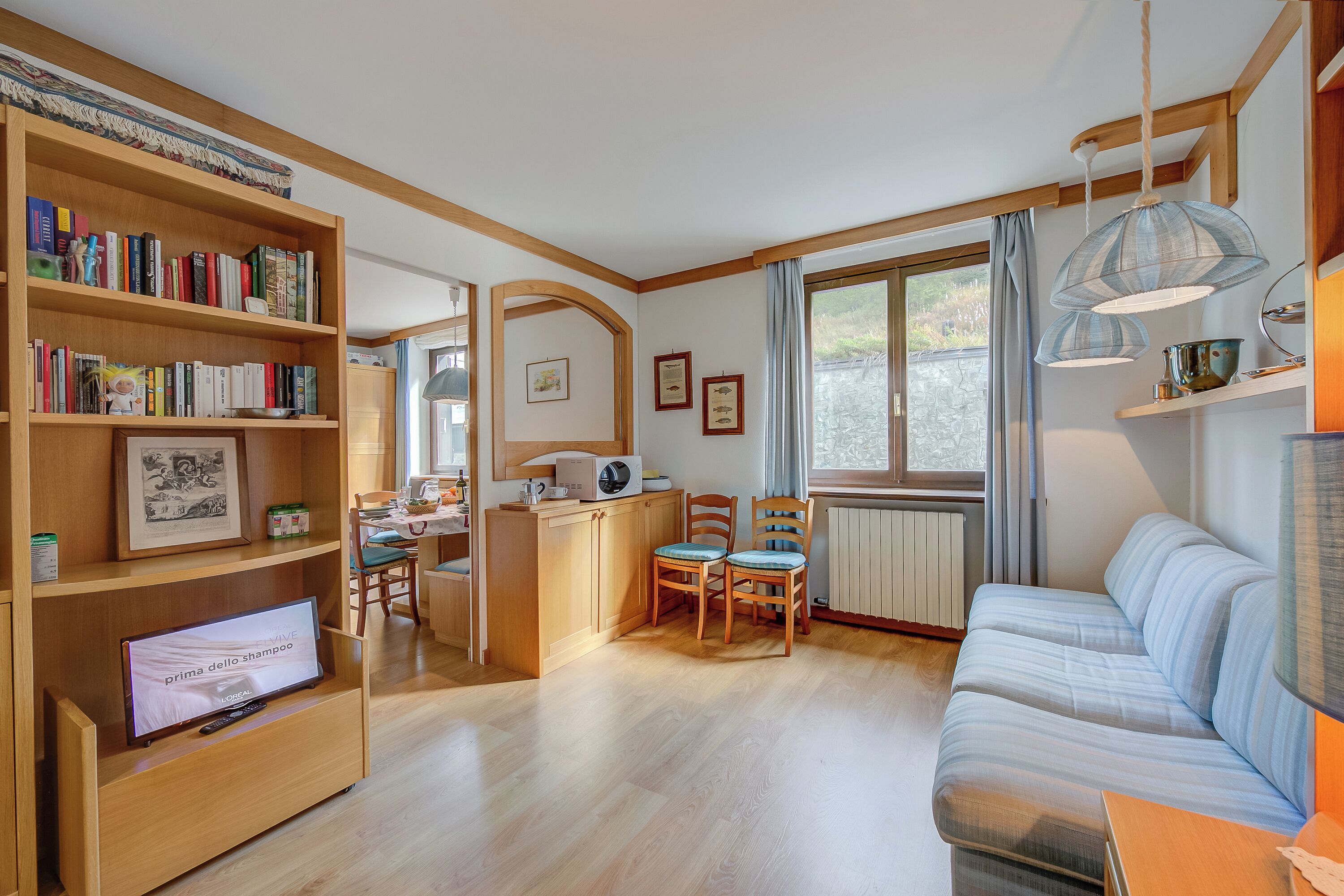 Appartement Standard, plusieurs chambres (Appartamento Alpetta 37 Ski In - Ski) | Coin séjour | Chaîne hi-fi