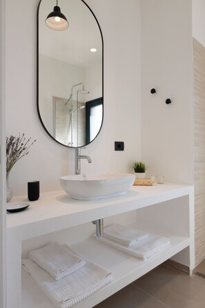 Regadera, amenidades de baño ecológicas, secadora de cabello, bidet 