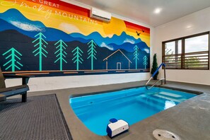 Inomhuspool och uppvärmd pool